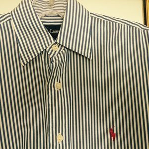 LADIES BLOUSE RALPH LAUREN BLUE LABEL SIZE SMALL